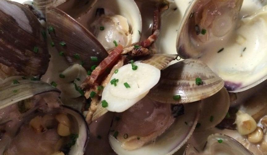 Delicious clams.