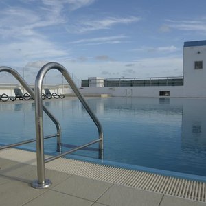Rooftop pool
