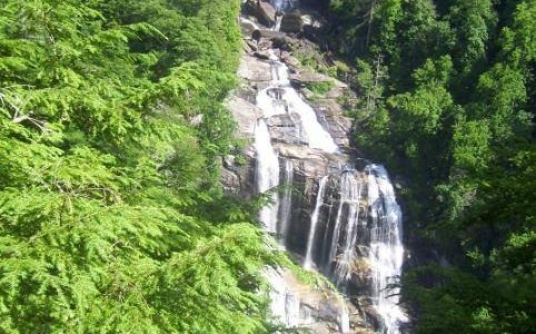 Many fun things to do in our area- Whitewater Falls, Nantahala National Forest.