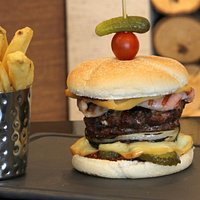 Homemade gourmet burgers