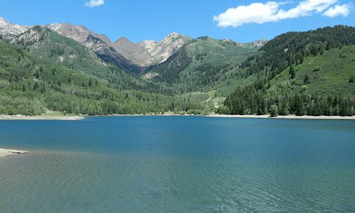 Silver Lake - Perfect lunch stop on your ATV tour of the Uinta Mtns