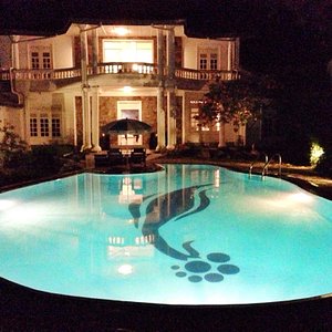 White Villa by Night, beautiful