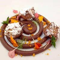 VARIEGATO ALLA GIANDUJA CON FARAGLIONI AL COCCO