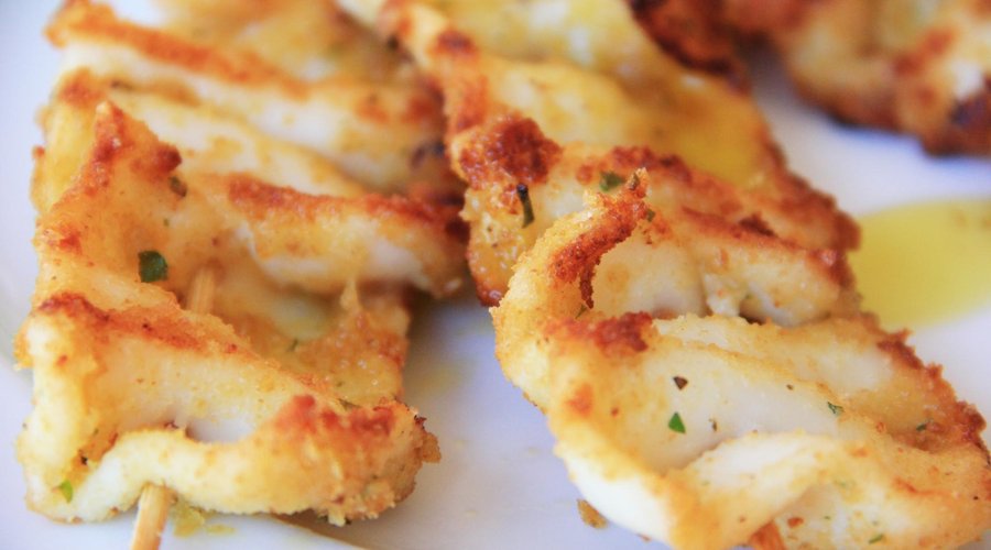 Spiedini di Calamari
