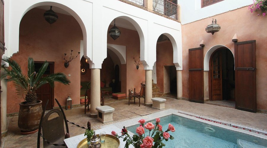 The courtyard