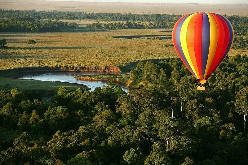 balloon safari camp
