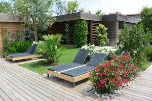 Piscine et plage