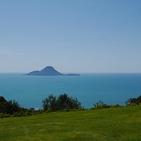 Whale Island from Kohi Point Lookout