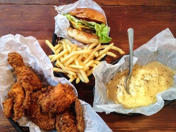 Mary's Newton Burger