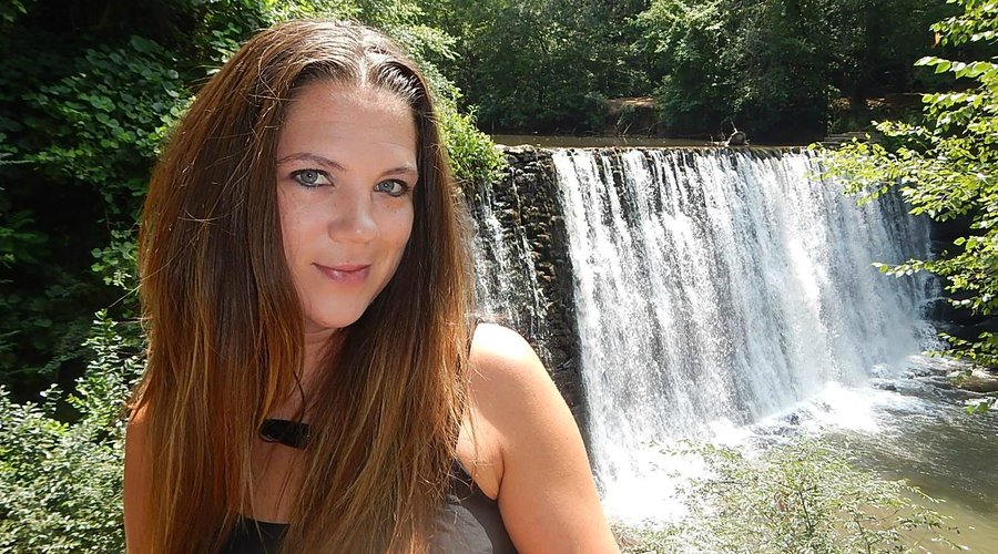 Falls at Roswell Mill with JB