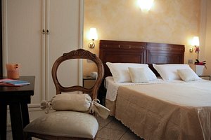 Hotel Villa Irma in Miramare, image may contain: Cushion, Home Decor, Linen, Furniture