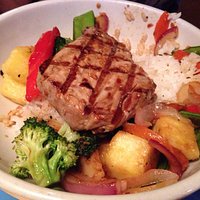 Fish hoisin bowl.