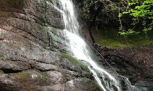 Pwll-y-wrach waterfall