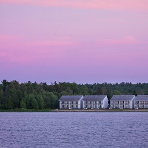 Clearwater Lakeshore Motel in Mackinaw City, image may contain: Waterfront, Scenery, Pier, Harbor