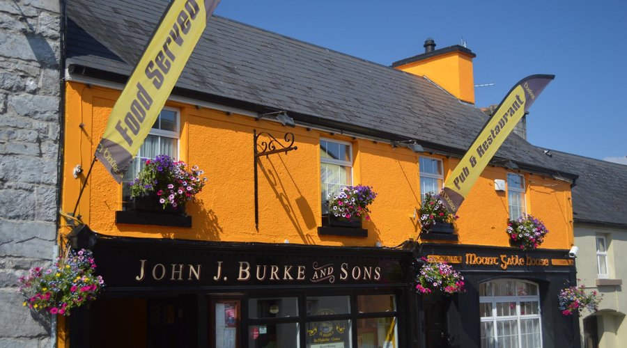Burke's Bar & Restaurant , Clonbur , Co. Galway