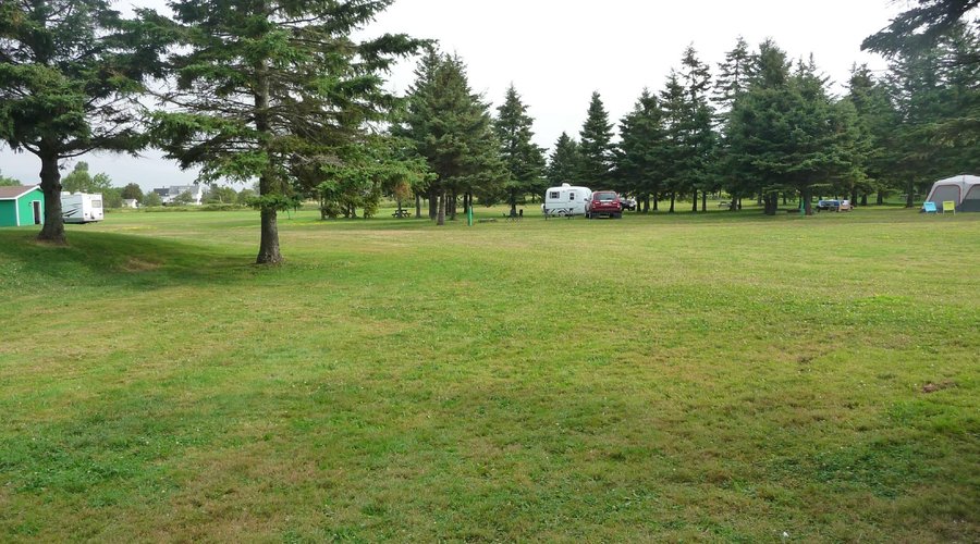 Good space between campsites