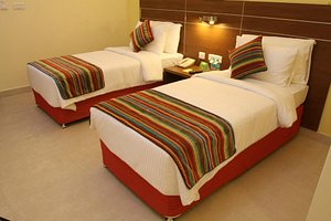 Bell Hotel - Chennai in Chennai (Madras), image may contain: Furniture, Bed