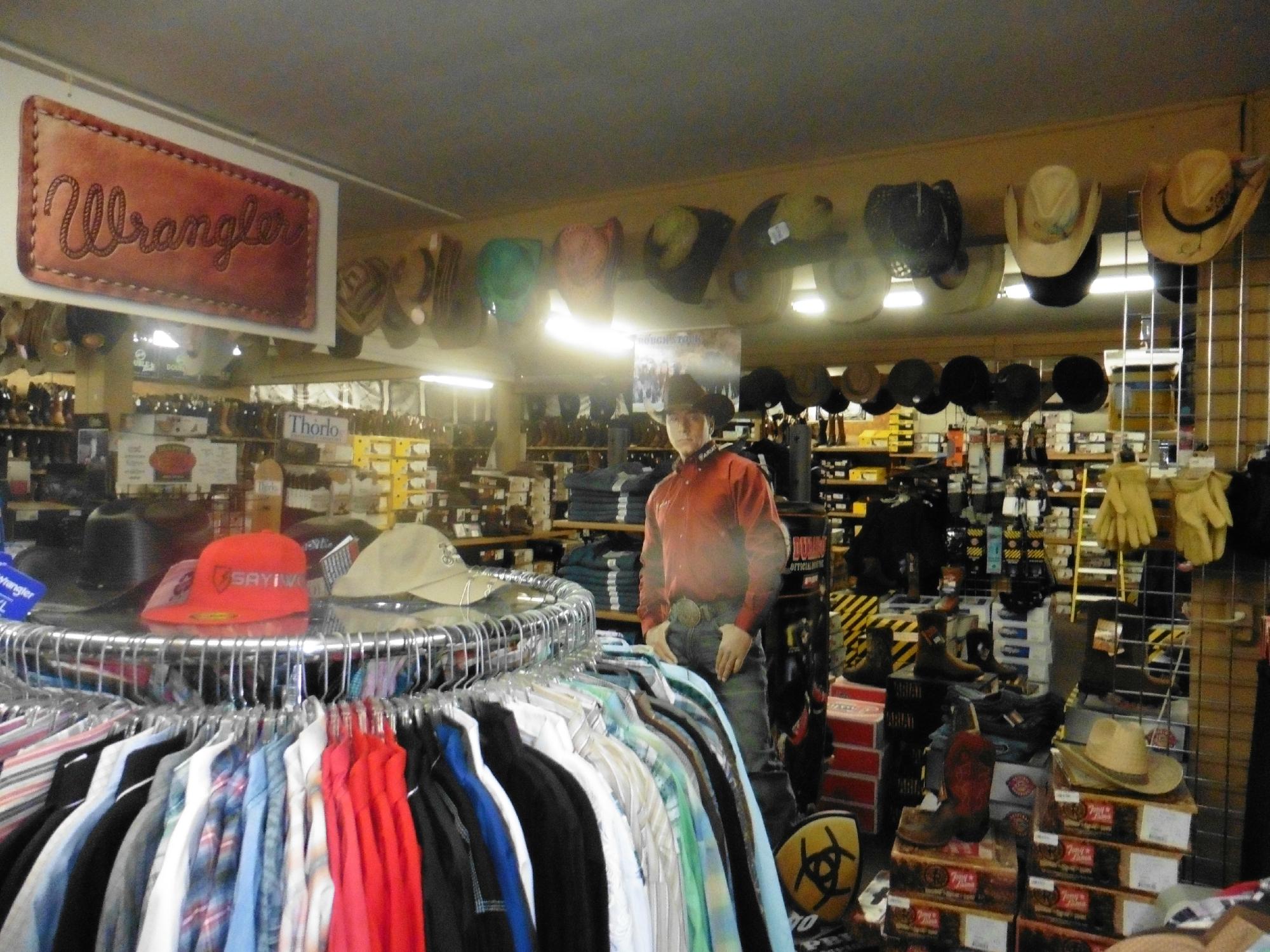 Country western outlet apparel