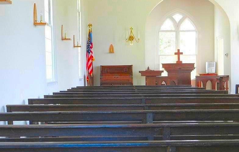 inside of church
