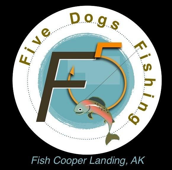 Five Dogs Fishing image