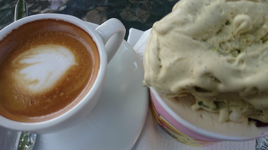 Espresso e gelato