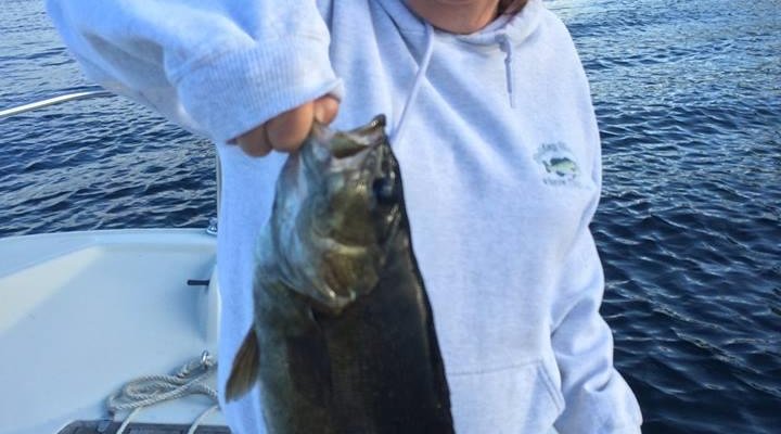 Joanne can fish!