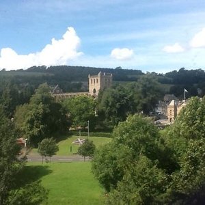 View of the Abbey from my window.