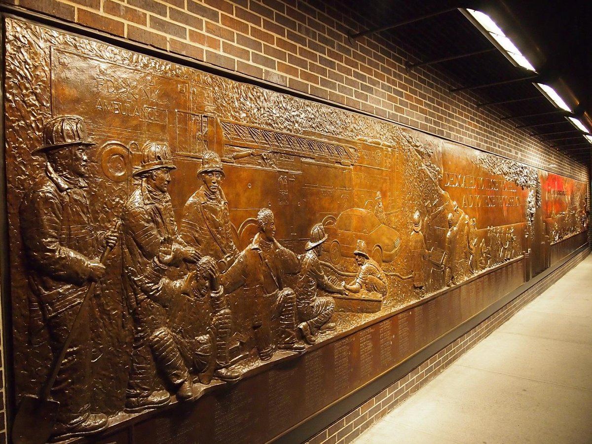 FDNY Memorial Wall, Нью-Йорк - Tripadvisor