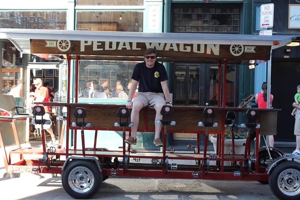 Beer pedal wagon online