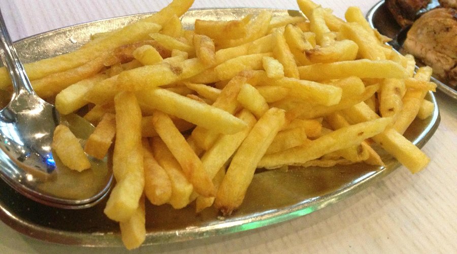 Patatas fritas caseras