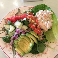 Fresh Florida lobster salad