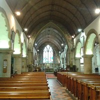 Inside the church