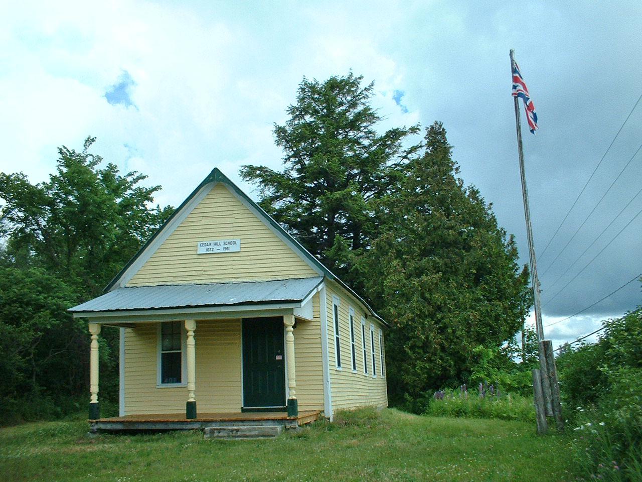 Cedar Hill School House Woodstock Canada Address Tripadvisor   Exterior Of Cedar Hill 