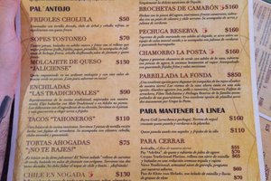 Menú