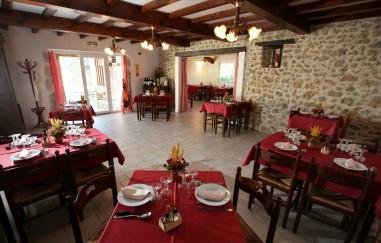 salle de restaurant de la ferme