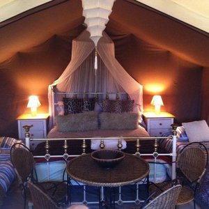 Stunning safari tent