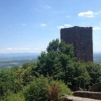 One of the towers