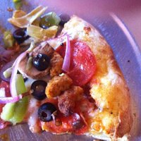 Yummy Pizza Great Crust!