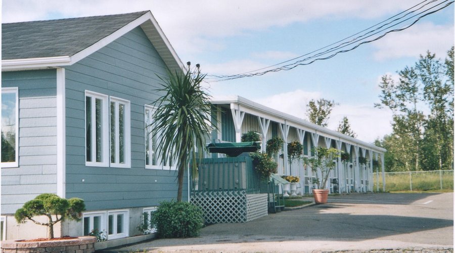 Motel vue de l'extérieur