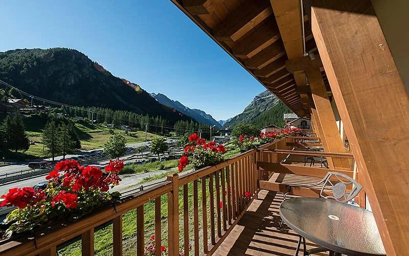 Vista degli Chalet