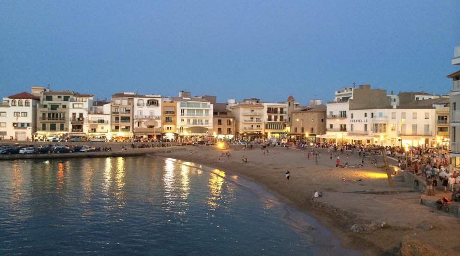 Beach near the pension