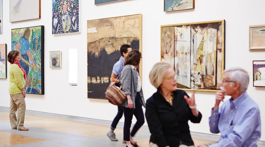 The Portland Museum of Art welcomes 150,000 visitors a year.