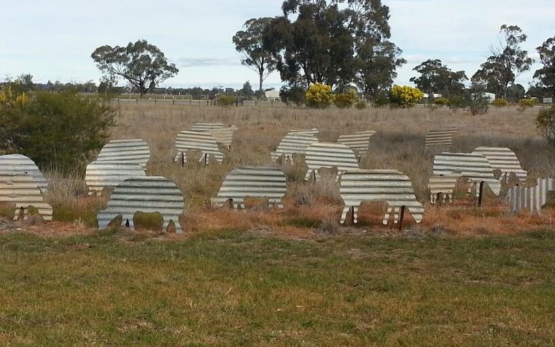 More sculptures