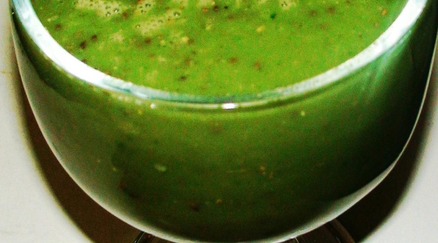 Super verde con Espirulina, Moringa y Chia.