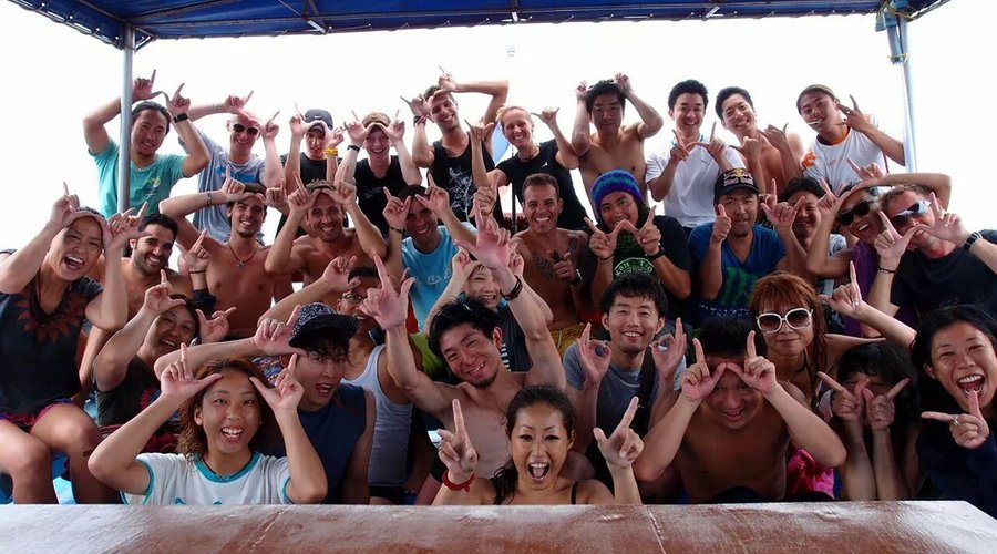 Our customers out diving with WhaleSharks