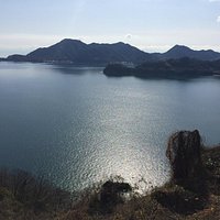 因島水軍スカイラインより瀬戸内海を望む 絶景です。