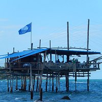 costa dei trabocchi - fossacesia - trabocco in attività