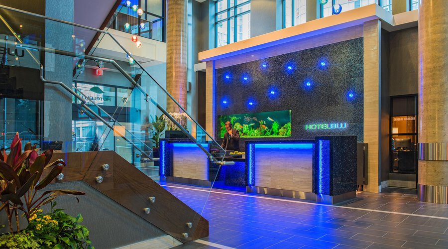 Hotel Blu Vancouver - Main Lobby