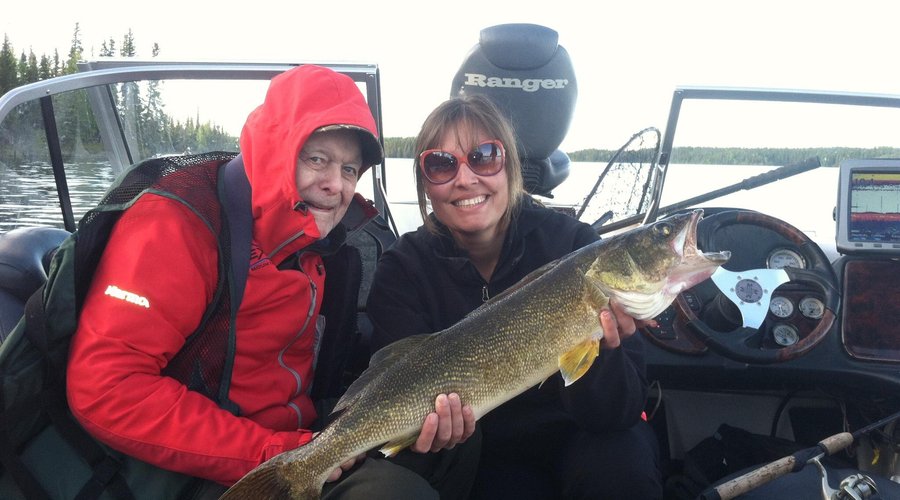 Yet another master angler while staying at the park!