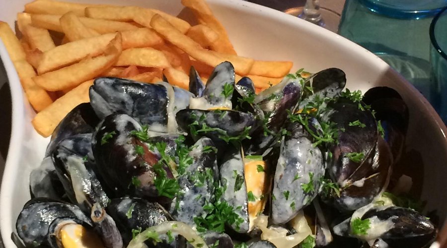 Moules à la crème